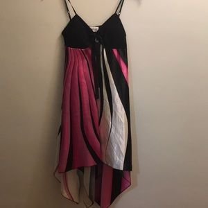 Silky babydoll dress